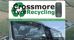 Desktop Screenshot of crossmoretyres.com